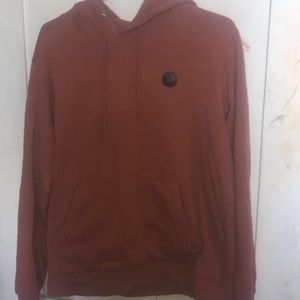 Orange volcom hoodie